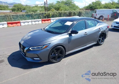 2022 Nissan Sentra Sr Xtronic Cvt z USA, uszkodzony, nr VIN 3N1AB8DVXNY302849